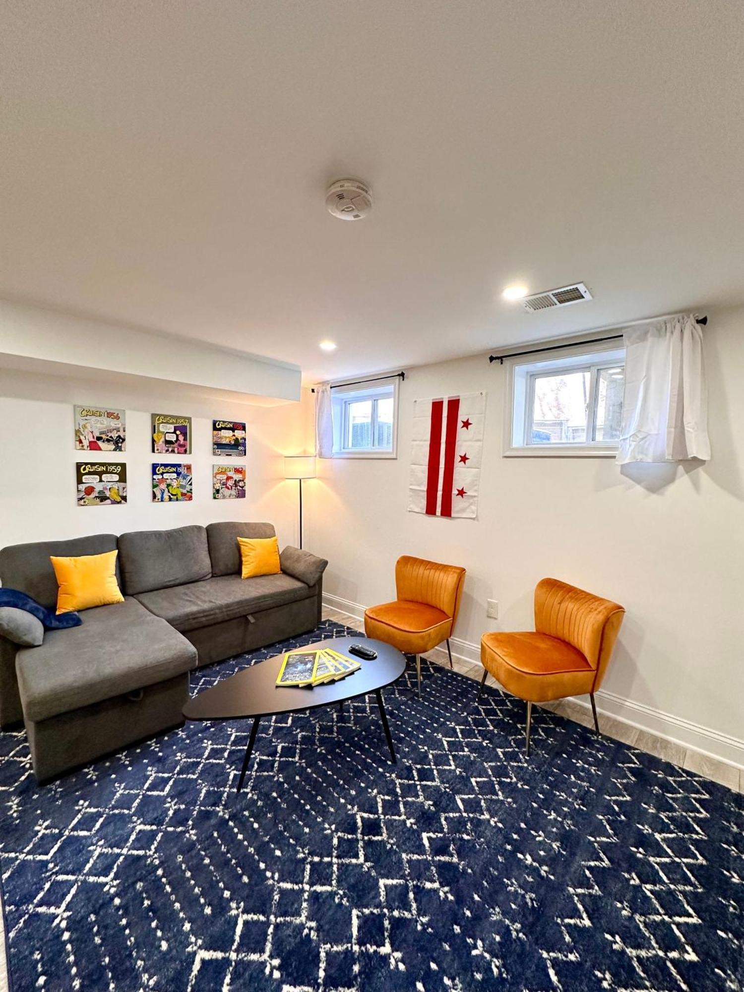 Stylish 1 Bed - 5 Min Walk To Metro, Free Parking! Daire Washington Dış mekan fotoğraf